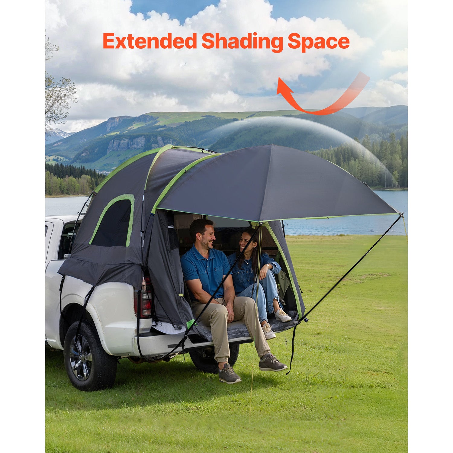 Waterproof Truck Bed Tent for Garden or Poolside Shade