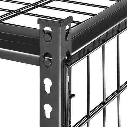 5 Tier Adjustable Heavy Duty Garage Shelving Units - 2000 lbs Capacity