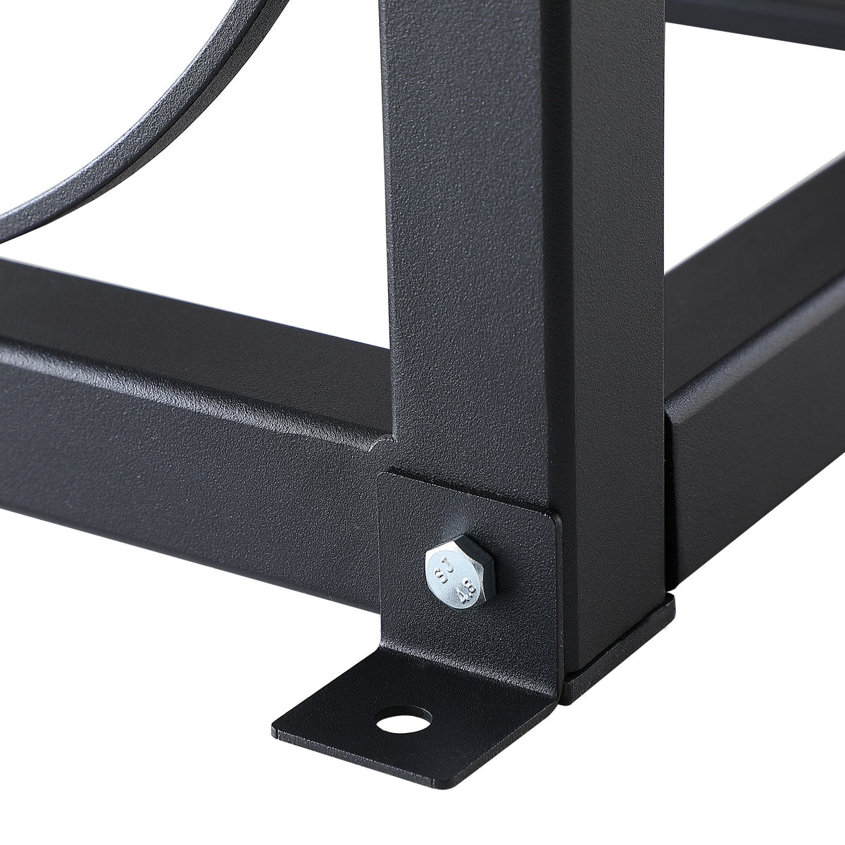 Refrigerant Tank Rack - Black Carbon Steel, 30lb Capacity