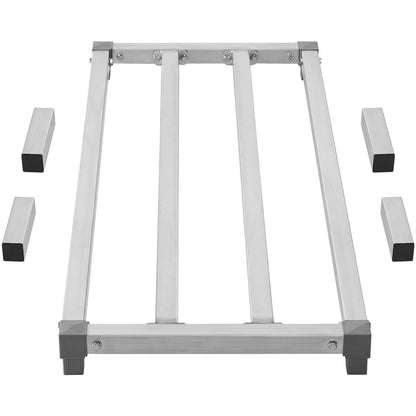Aluminum Dunnage Rack - 48 x 20 Commercial Storage, 1000 lb Capacity