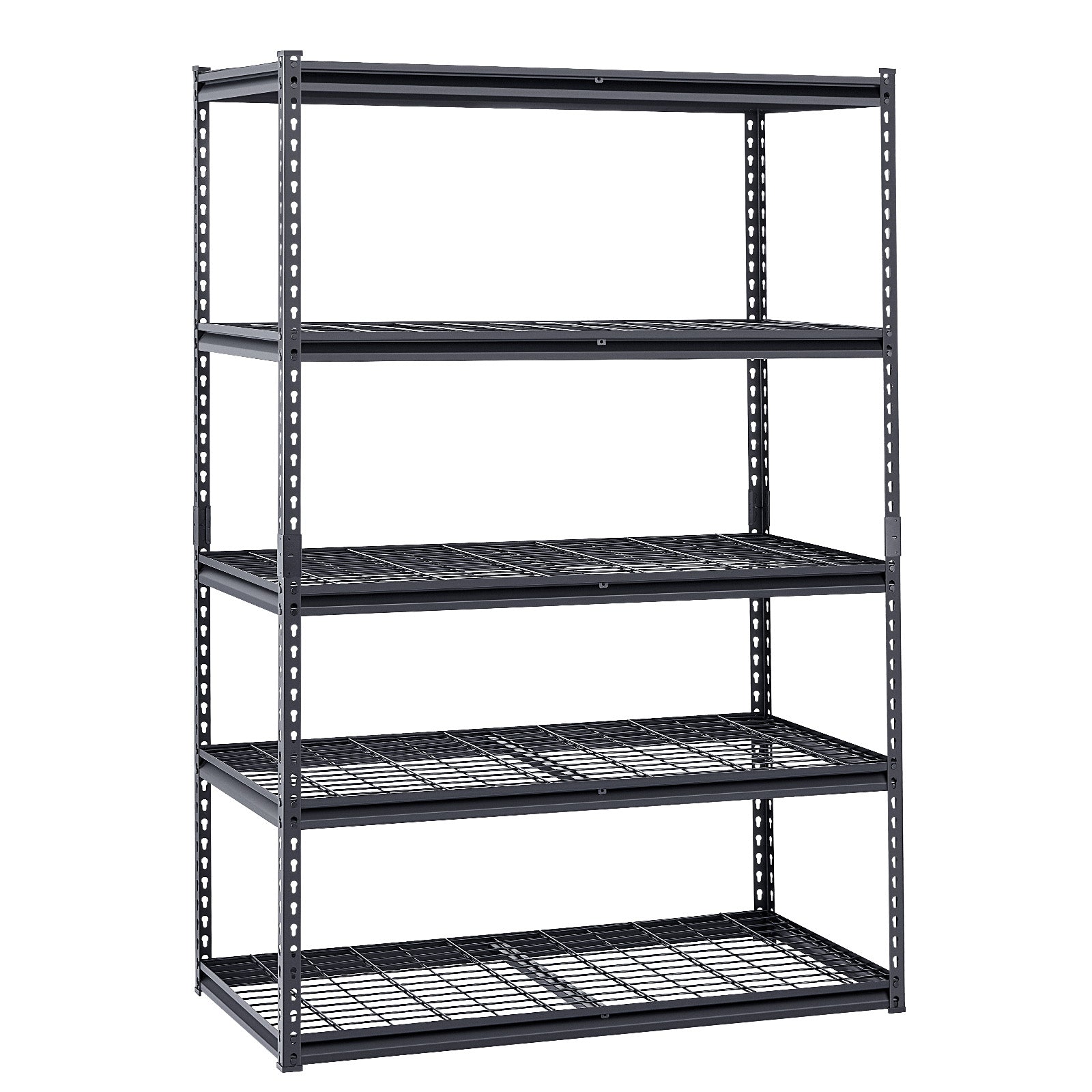 Storage Shelves 5 Tier Adjustable Heavy Duty Garage Shelving Units 3000 lbs