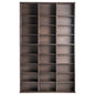 Media Storage Cabinet, 9-Layer DVD Shelf Holds 756 CDs, Adjustable CD Shelves 27 Compartments, Protects & Organizes Music, Movie, Video Games or Memorabilia Collections