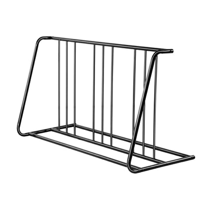 Floor Bike Rack for 3-Inch Tire Width Grid Bike Rack Stand 6-Bicycle Capacity