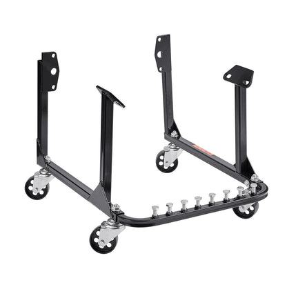 Engine Stand 750 LBS Motor Hoist Dolly with 4 Swivel Casters Heavy-Duty Steel