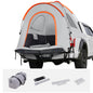 Truck Bed Tent, 6.4'-6.7' Pickup Truck Tent with Rain Layer and Carry Bag, Waterproof PU2000mm Double Layer Truck Tent, Accommodate 2-3 Person, for Camping Traveling Outdoor Activities