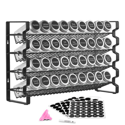 Spice Rack Organizer for Cabinet Kitchen Countertop Seasoning Organizer 23x16 in