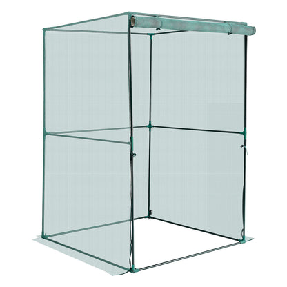 Black Green Plant Protection Cage - 3.9 x 3.9 ft Outdoor Garden Tent