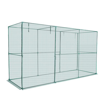 Wind-Resistant Crop Cage - 140" x 47" Plant Protection Tent