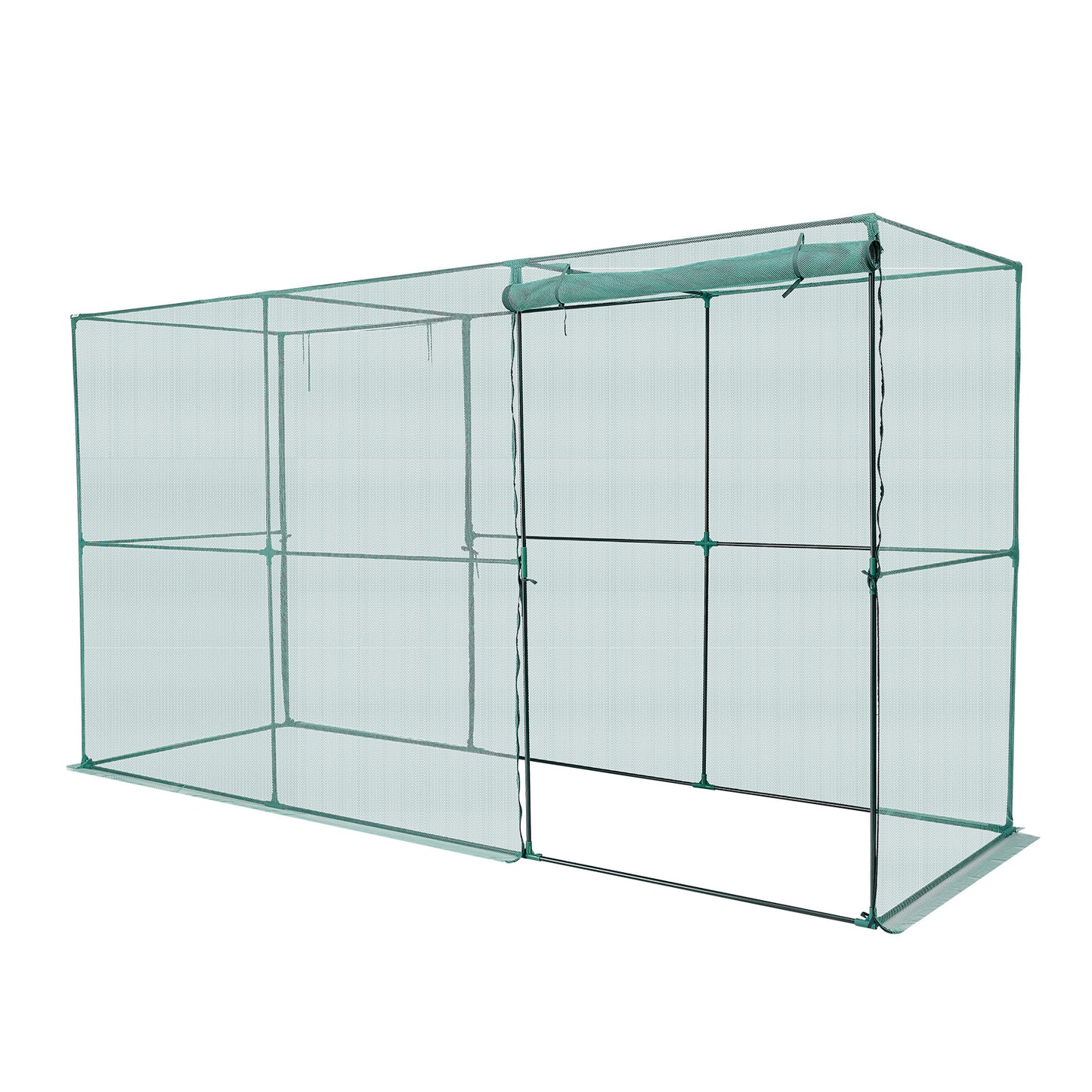 Wind-Resistant Crop Cage - 140" x 47" Plant Protection Tent