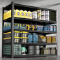 83.86" Steel Storage Shelves, Heavy Duty 5-Layer Adjustable Rack, Waterproof & Moistureproof Garage Shelf for Warehouse Industrial Food Pantry Storage