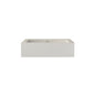 Bathroom Matte White Solid surface Basin
