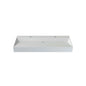48'' Solid surface Basin, Matte White Color
