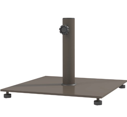 Heavy Duty Metal Umbrella Base - Patio Stand with Adjustable Feet