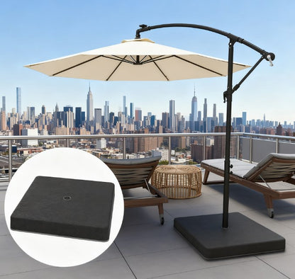 Heavy Duty Umbrella Weights - Black Polyester