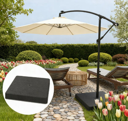 Sand Heavy Duty Outdoor Weights,4 Piece Offset Umbrella Base Weight,for Umbrella Stand