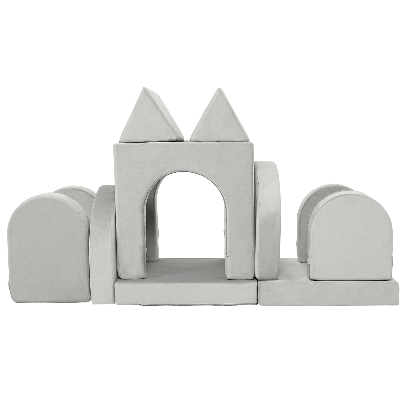 12Pcs Kids Modular Sofa - Toddler Couch for Playroom & Bedroom