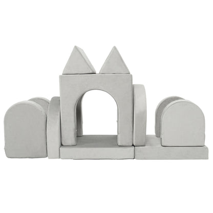 12Pcs Kids Modular Sofa - Toddler Couch for Playroom & Bedroom