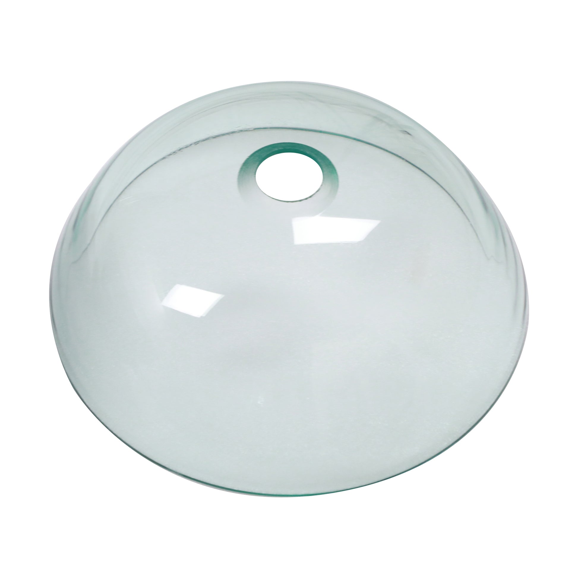 Clear Tempered Glass Vessel Sink - Bathroom Vanity with Chrome Faucet
