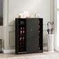 Marble black  shoe cabient with sliding door have 6 layers can storage at least30 pairs shoes