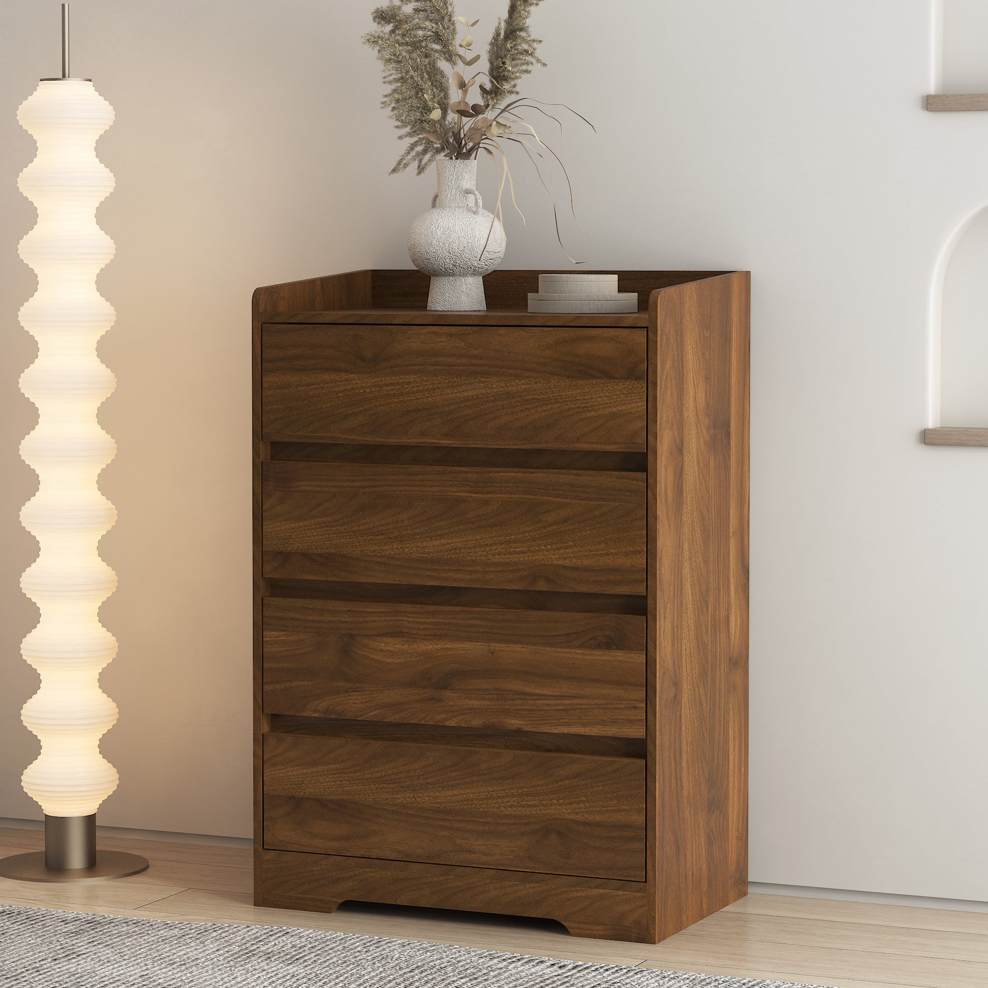 4 Drawer Dresser - Wood & Particle Board | $125 for Living Room