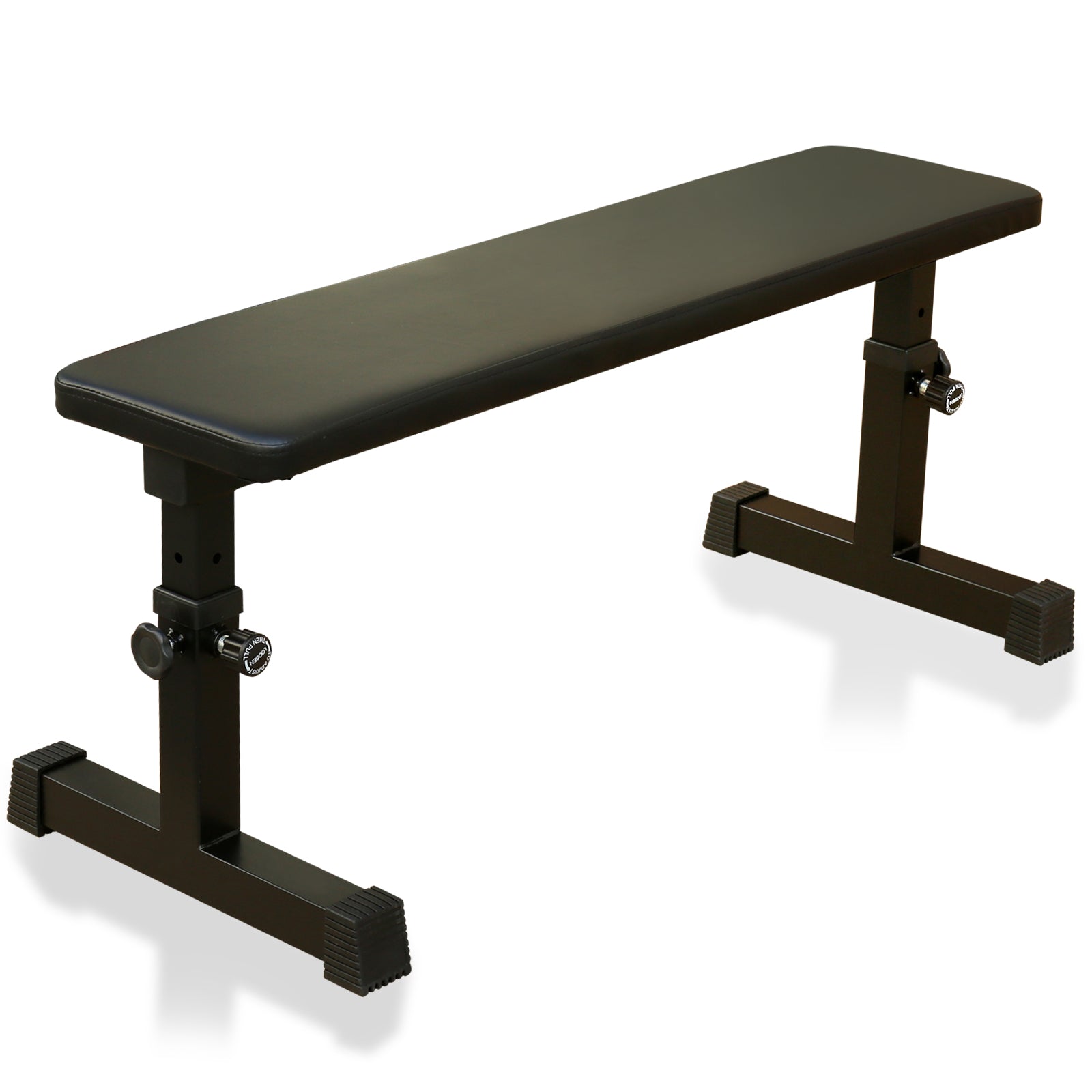Black Steel Weight Bench - 440lb Capacity