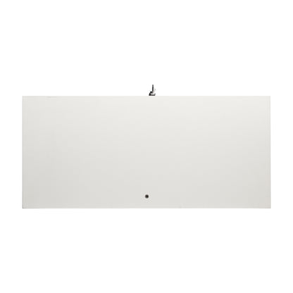 4-Shelf Glass Display Cabinet - White, 64.56" Tall
