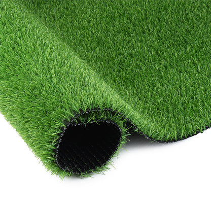 6FTX10FT Outdoor Artificial Grass Runner Rug, Thick Realistic Fake Grass Roll Decor Patio Balcony Garden Lawn, Dog Pets Turf Drain Mat, 0.78" Pile Height