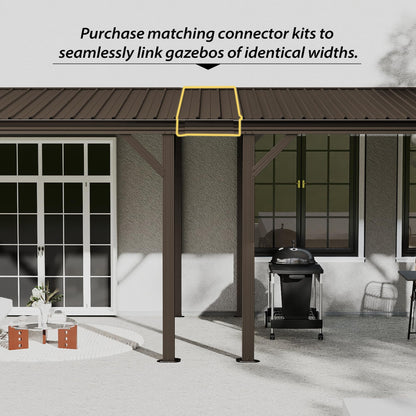 Steel Gazebo Connector Kit - 12ft Expansion Linker
