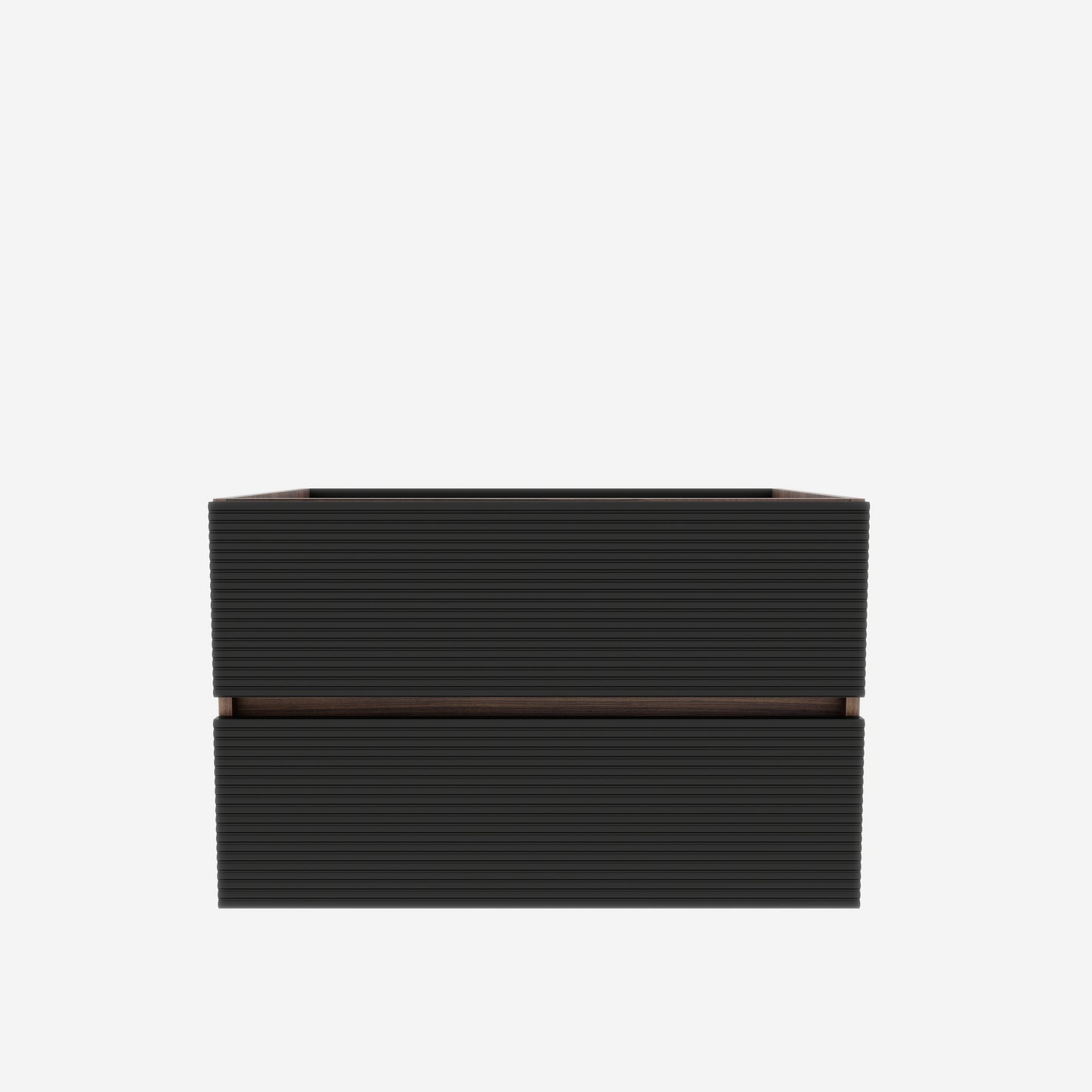 Grace 30' Bathroom Vanity with double Soft Black Drawers without , Wall Mounted Floating Bathroom Vanity for Modern Bathroom, KD