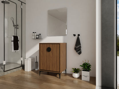 Brown Bathroom Vanity with Storage - 23.43" x 17.91"