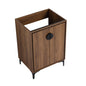 24''(23 7/16'') Bathroom Vanity without Top Sink, Modern Bathroom Storage Cabinet with 2 Soft Closing Doors, Single Sink Bathroom Vanity