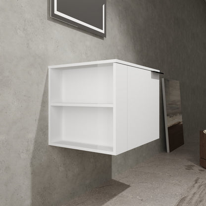 American White Oak Bathroom Vanity - Storage Cabinet