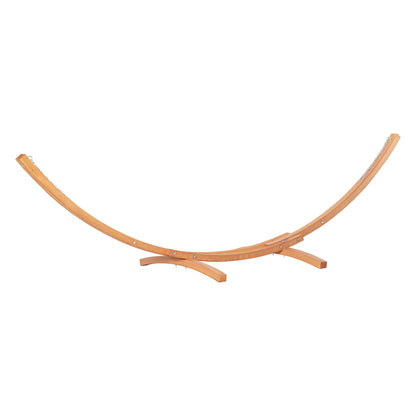 Extra Large Outdoor Hammock Stand - White Wood Frame