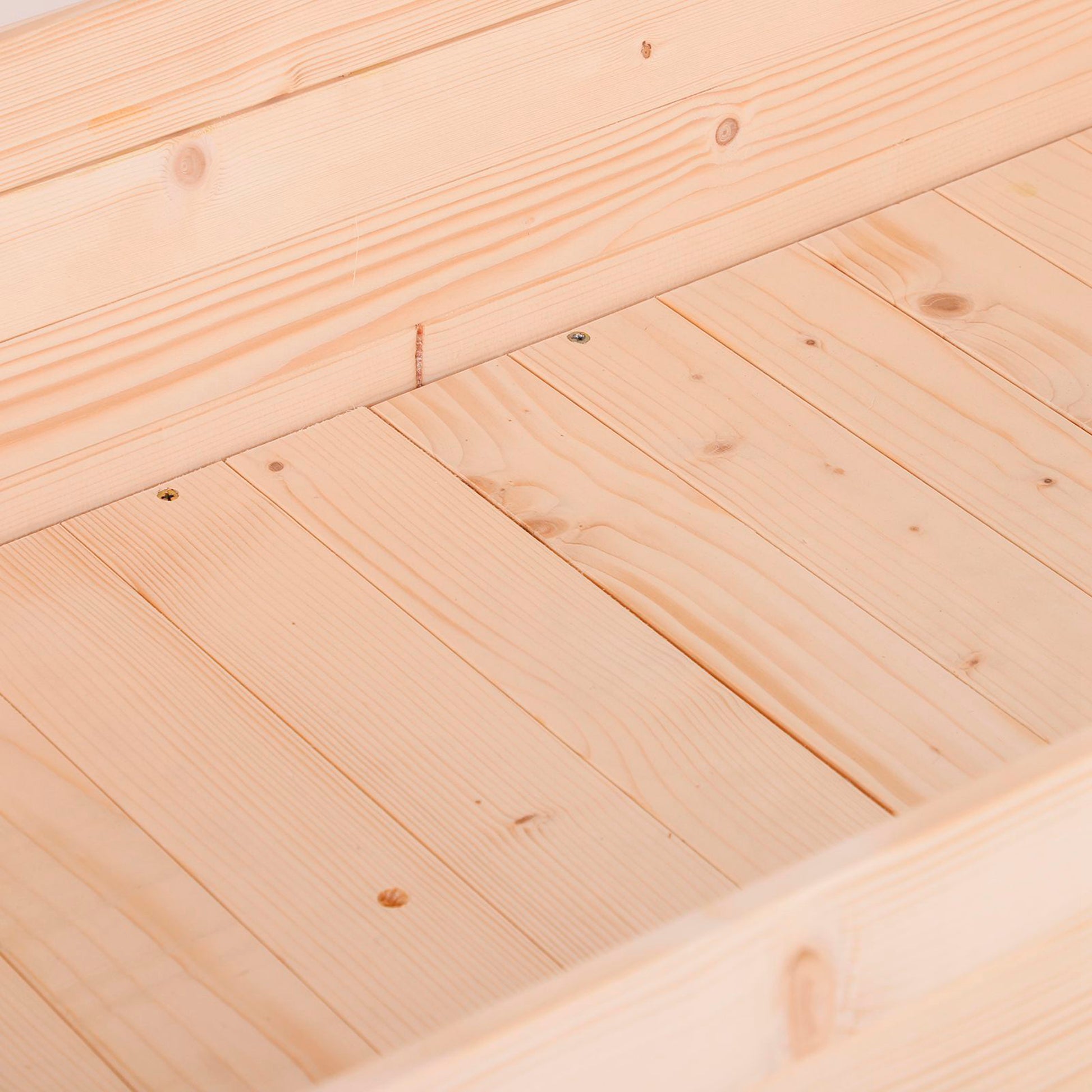 Natural Wood Raised Garden Bed - 48" x 22" Outdoor Planter