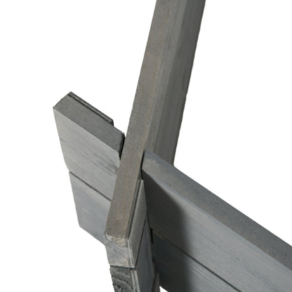 Gray Hexagon Raised Garden Bed - Outdoor Planter