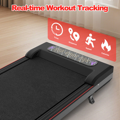 Foldable Treadmill with Vibration Pad, 2.0HP Motor for Home Fitness