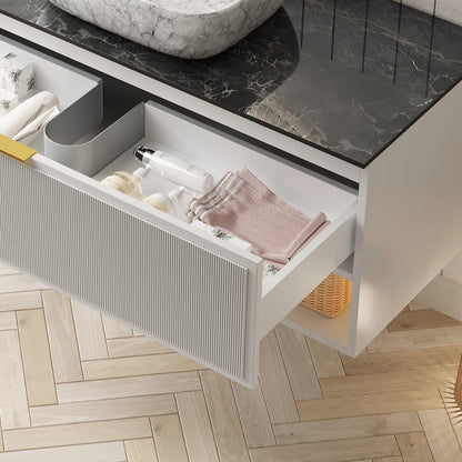 48 Inch Bathroom Vanity with Stone Top