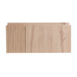 30" MURI White Oak Woodgrain Plywood Cabinet with Double Doors and One Drawer, NO Basin and Top, NO Faucet and Sink Cover