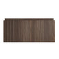 30" MURI Espresso Woodgrain Plywood Cabinet with Door and One Drawer, NO Basin and Top, NO Faucet and Sink Cover