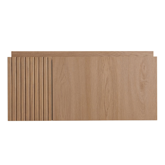 30" MURI Heidelberg Woodgrain Plywood Cabinet with Door and One Drawer, NO Basin and Top, NO Faucet and Sink Cover