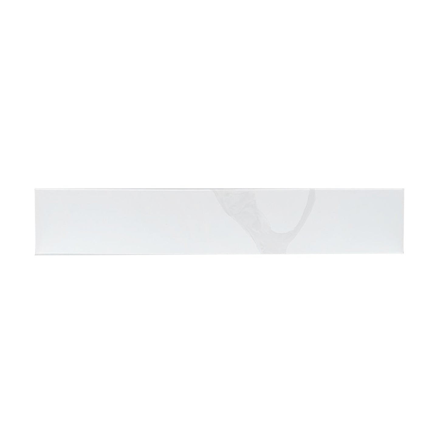 22 Inch Calacatta White Quartz Sidesplash , Bathroom Vanity Top with Backsplash ,4" Height Backsplash, for Vanity Top