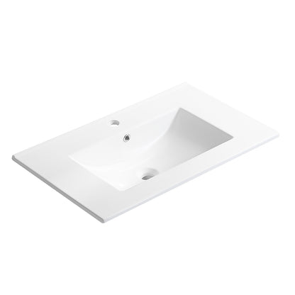 48" Bathroom Vanity Ceramic Sink