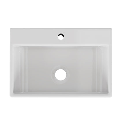 Modern Square Ceramic Bathroom Sink for Vanity Upgrade