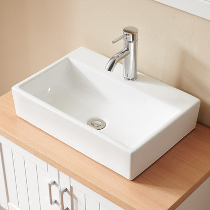 Modern Square Ceramic Bathroom Sink for Vanity Upgrade