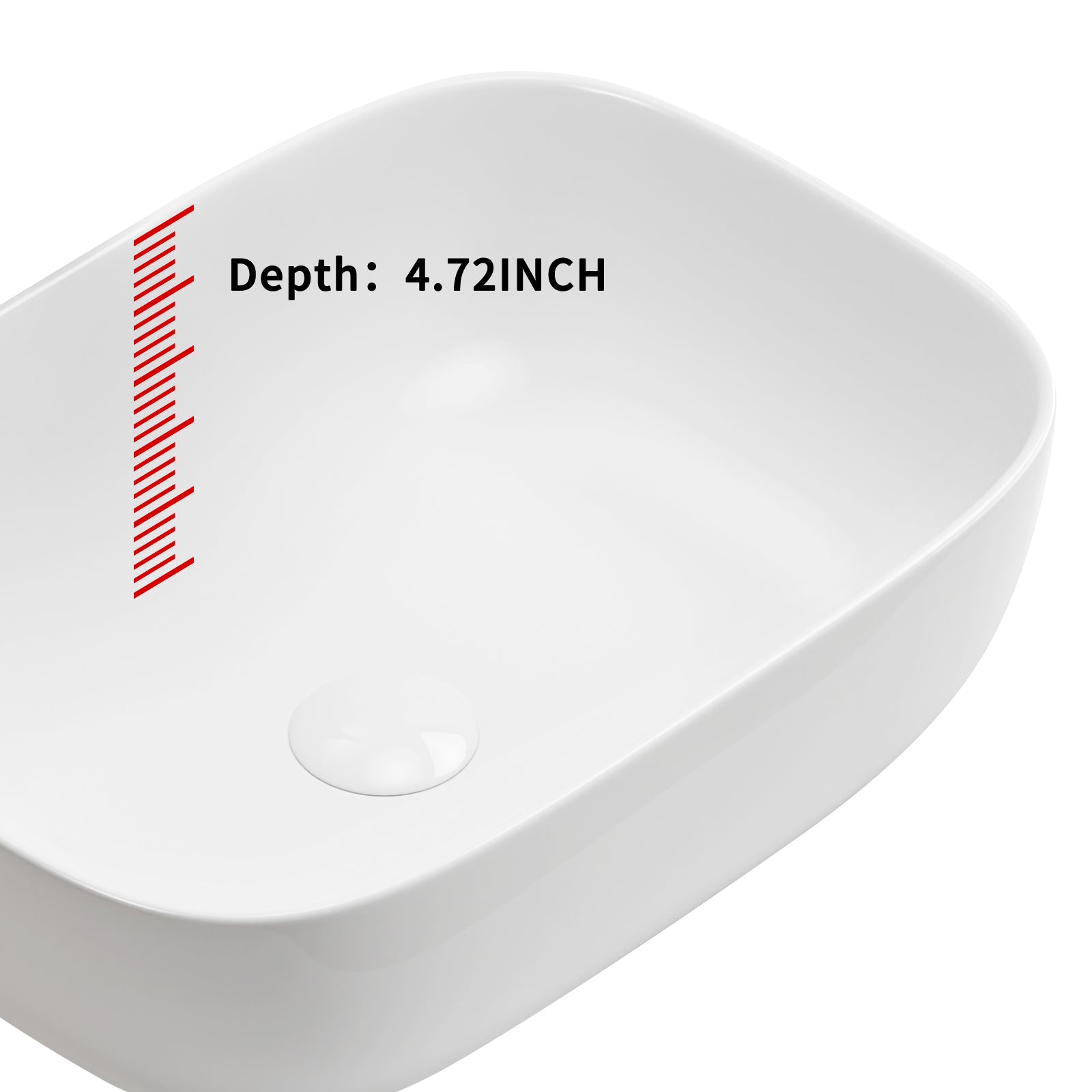 Modern White Ceramic Vessel Sink for Easy Bathroom Renovation