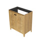 30inch foldable floor-standing bathroom cabinet without basin