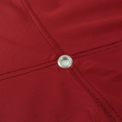 Burgundy Fabric Gazebo Canopy Replacement Top - 10x12