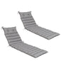 NEW 2PCS Set Outdoor Lounge Chair Cushion Replacement Patio Funiture Seat Cushion Chaise Lounge Cushion-Grey Wrong photo