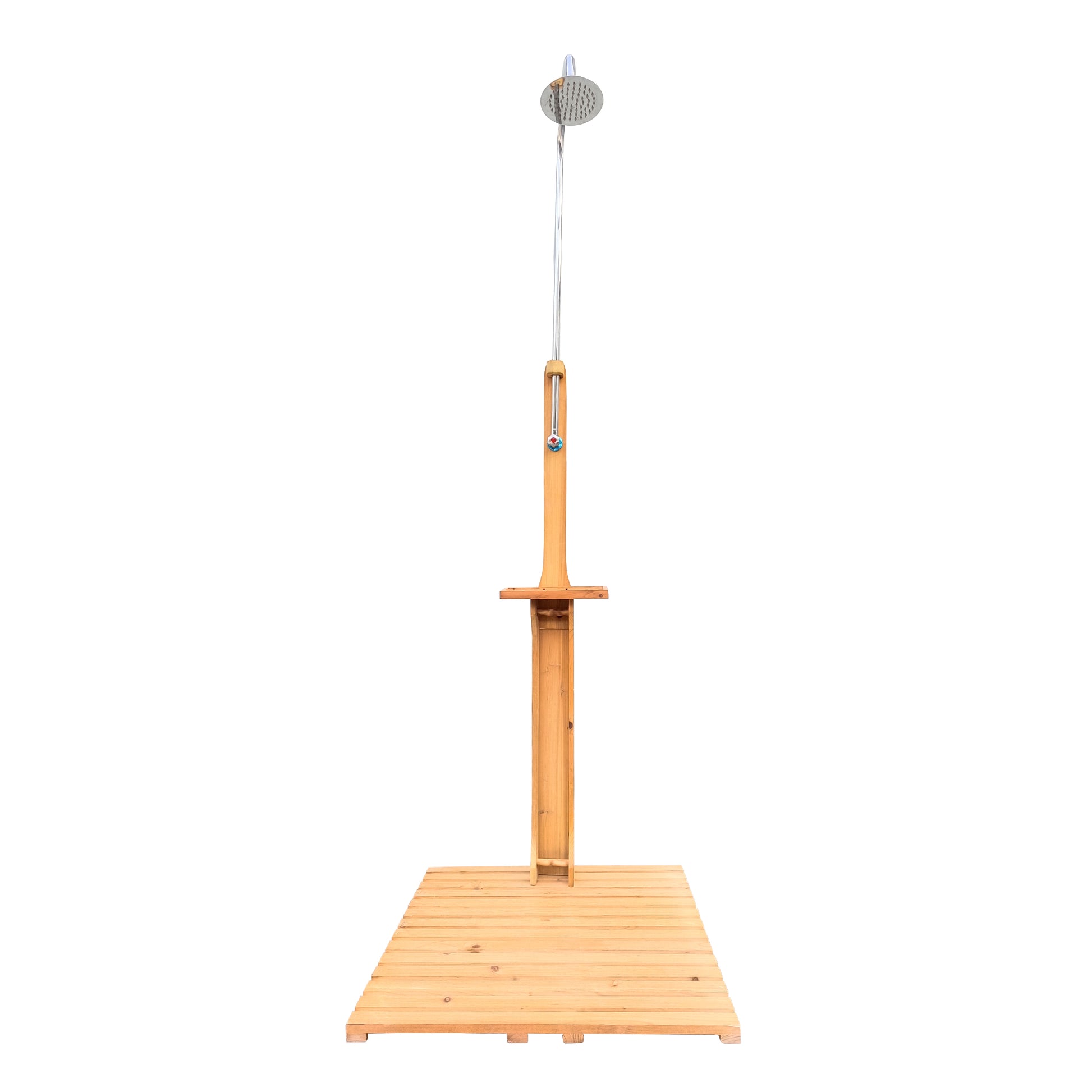 Teak Wood Garden Shower for Poolside and Patio Use