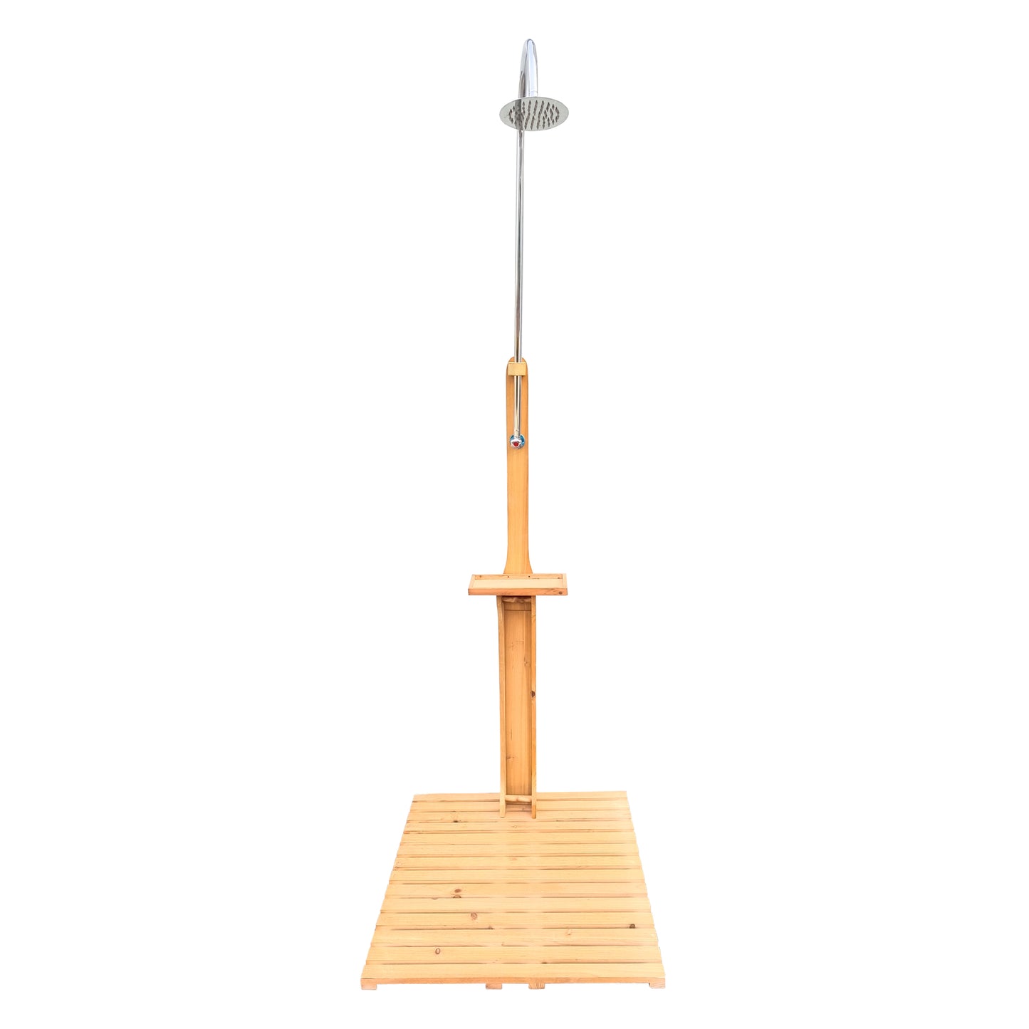 Teak Wood Garden Shower for Poolside and Patio Use